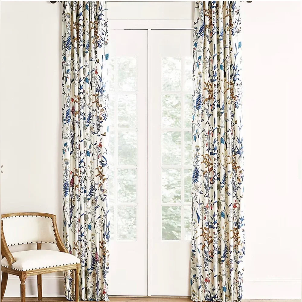 NWOT Ballard curtain 2 panels